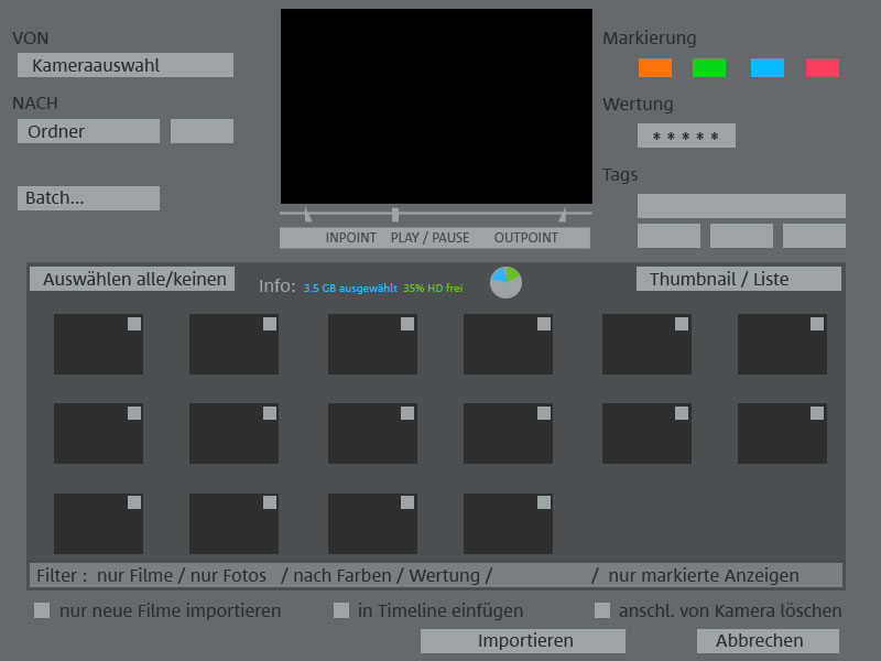 video import dialog
